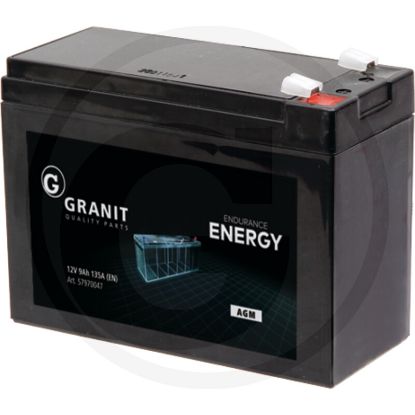 Afbeeldingen van ENDURANCE ENERGY Accu 12 volt / 9 Ah