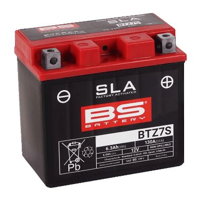 Afbeeldingen van BS Battery BTZ7S SLA accu